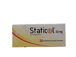STATICOL 20MG BOITE DE 28 COMPRIMES GM