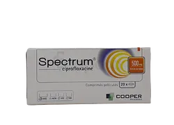 SPECTRUM 500MG BOITE DE 20 COMPRIMES SECABLES