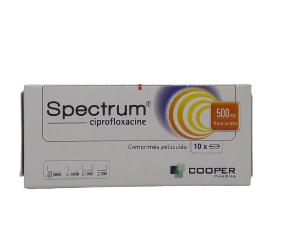 SPECTRUM 500MG BOITE DE 10 COMPRIMES
