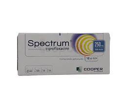 SPECTRUM 250MG BOITE DE 10 COMPRIMES