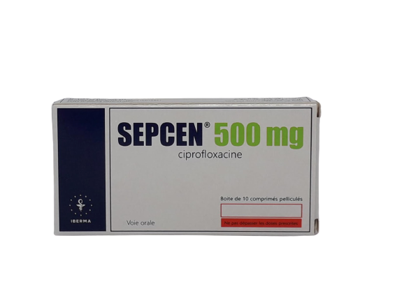 SEPCEN 500MG BOITE DE 10 COMPRIMES MR