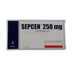 SEPCEN 250MG BOITE DE 10 COMPRIMES