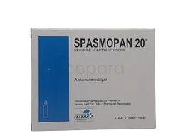 SPASMOPAN 20MG BOITE DE 1 INJECTABLE