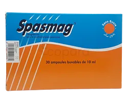 SPASMAG 1.2G/5ML BOITE DE 30 AMPOULES BUVABLES