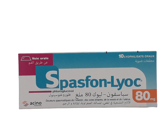 SPASFON LYOC 80MG BOITE DE 10 COMPRIMES