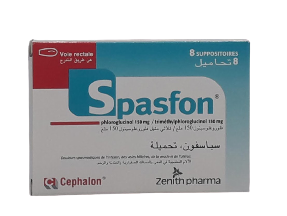 SPASFON 150MG BOITE DE 8 SUPPOSITOIRES