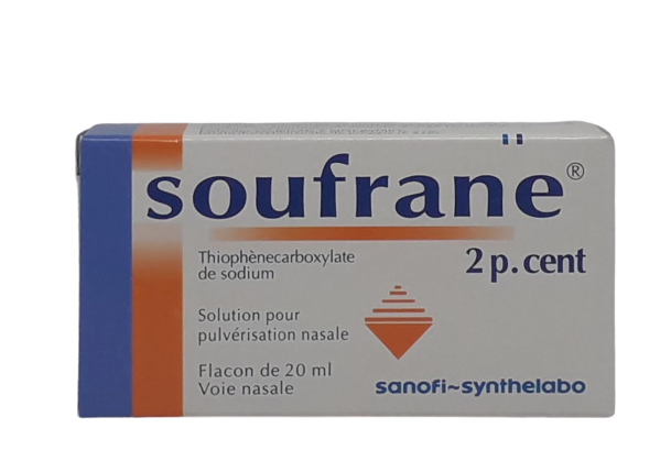 SOUFRANE 2% NEBULISEUR SPRAY NASAL