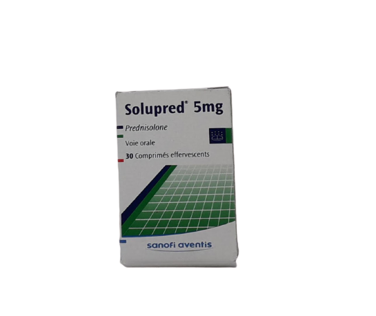 SOLUPRED 5MG BOITE DE 30 COMPRIMES
