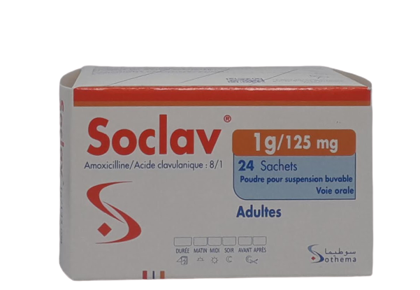 SOCLAV 1G BOITE DE 24 SACHETS