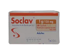 SOCLAV 1G ADULTES BOITE DE 16 SACHETS