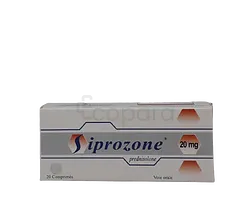 SIPROZONE 20MG BOITE DE 20 COMPRIMES