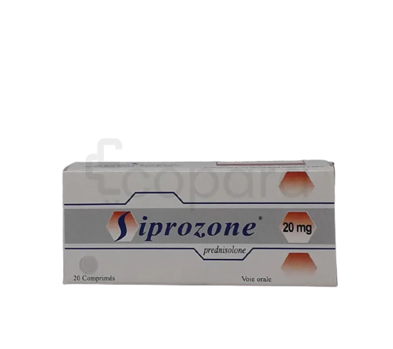 SIPROZONE 20MG BOITE DE 20 COMPRIMES