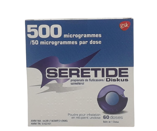 SERETIDE DISKUS 500/60DOSES MV