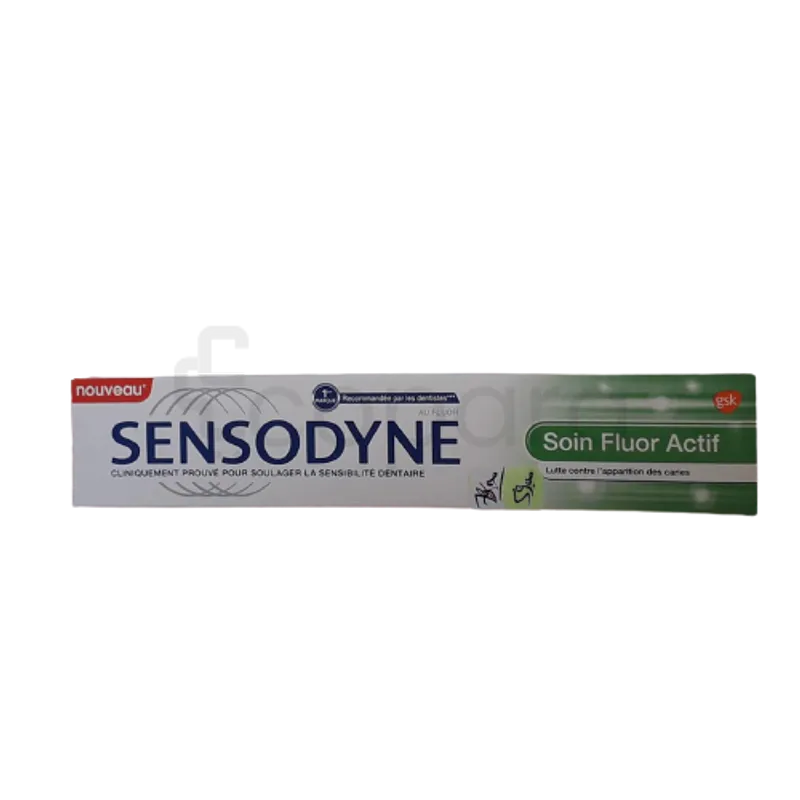SENSODYNE SOIN FLUOR ACTIF 75ML