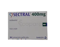 SECTRAL 400MG BOITE DE 30 COMPRIMES