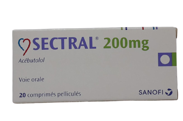 SECTRAL 200MG BOITE DE 20 COMPRIMES