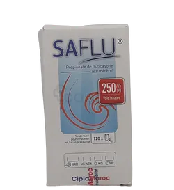 SAFLU 250µG/25µG 120 DOSES AEROSOL