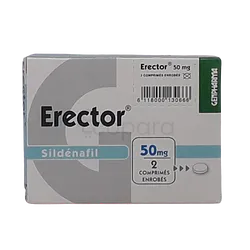 ERECTOR 50MG BOITE DE 2 COMPRIMES