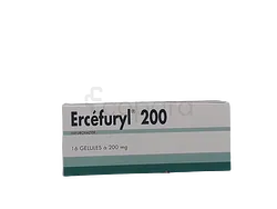 ERCEFURYL 200MG BOITE DE 16 GELULES
