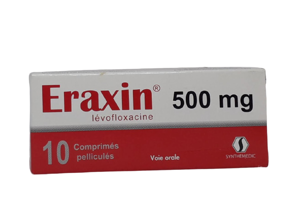 ERAXIN 500MG BOITE DE 10 COMPRIMES