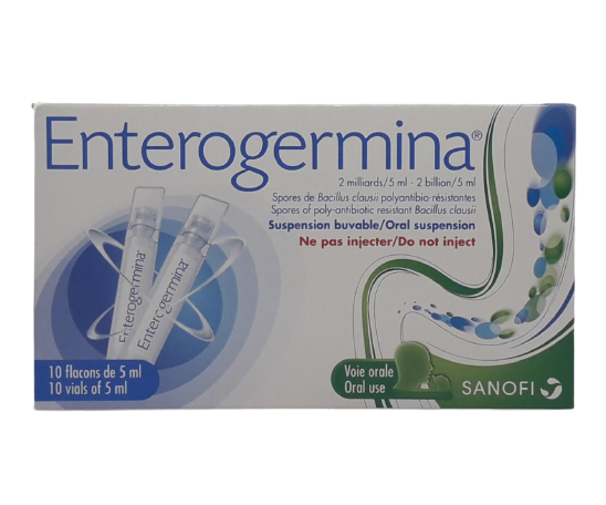 ENTEROGERMINA BOITE DE 10 AMPOULES BUVABLES