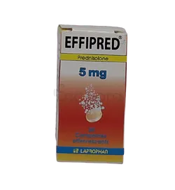 EFFIPRED 5MG BOITE DE 30 COMPRIMES EFFERVESCENTS