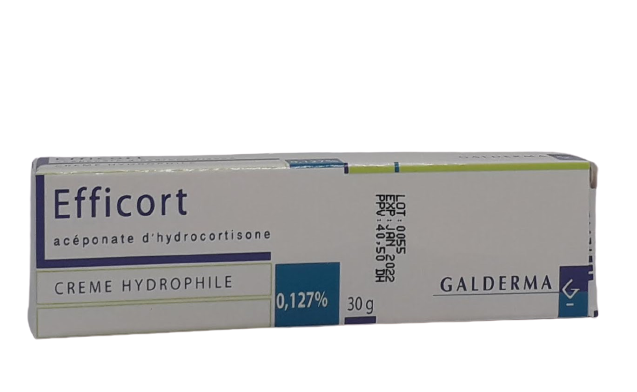 EFFICORT HYDROPHILE 0.127% 30G CREME