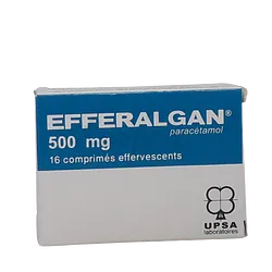 EFFERALGAN 500MG BOITE DE 16 COMPRIMES EFFERVESCENTS REFERENCE 900881