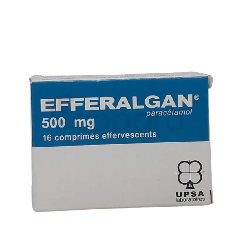 EFFERALGAN 500MG BOITE DE 16 COMPRIMES EFFERVESCENTS REFERENCE 900881