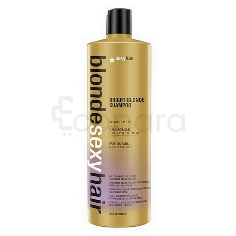 SEXY HAIR BLONDE SEXY HAIR BRIGHT BLONDE SHAMPOOING 1L