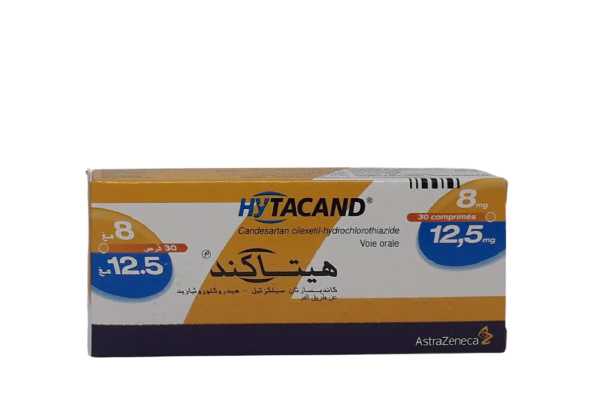 HYTACAND 8MG/12.5MG BOITE DE 30 COMPRIMES