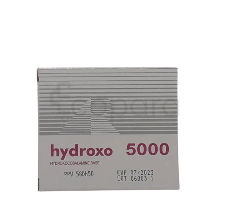 HYDROXO 5000µG BOITE DE 4 INJECTABLES