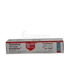HUMALOG KWIKPEN MIX 50MG 100UI/ML INJECTABLE