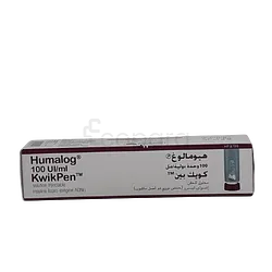 HUMALOG KWIKPEN 100UI/ML INJECTABLE