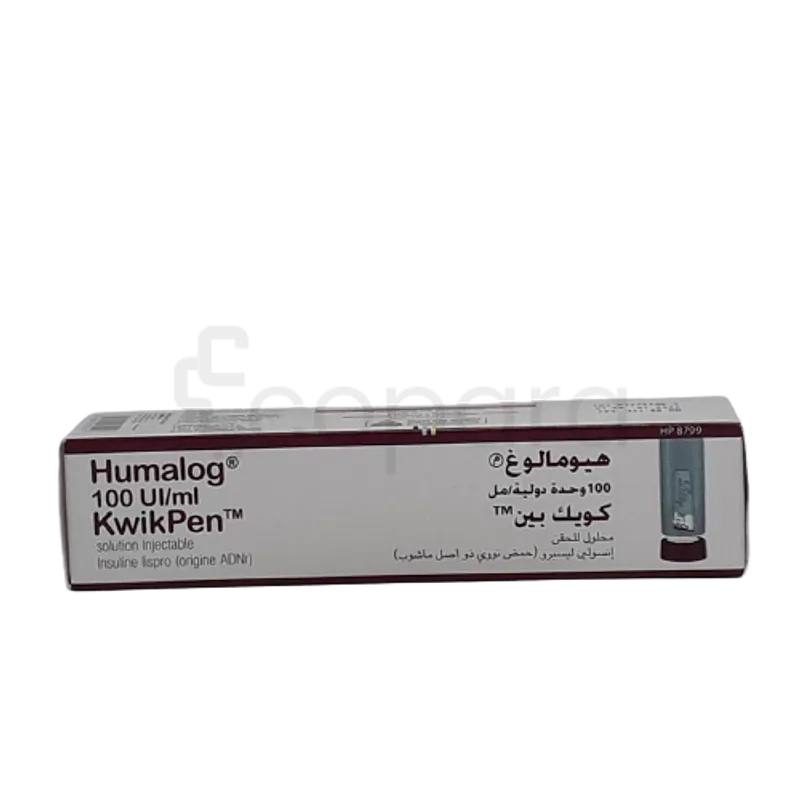 HUMALOG KWIKPEN 100UI/ML INJECTABLE