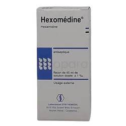 HEXOMEDINE SOLUTION 45ML USAGE EXTERNE