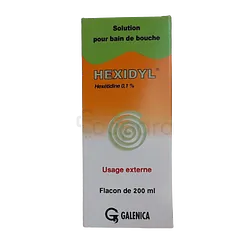 HEXIDYL BAIN DE BOUCHE 200ML