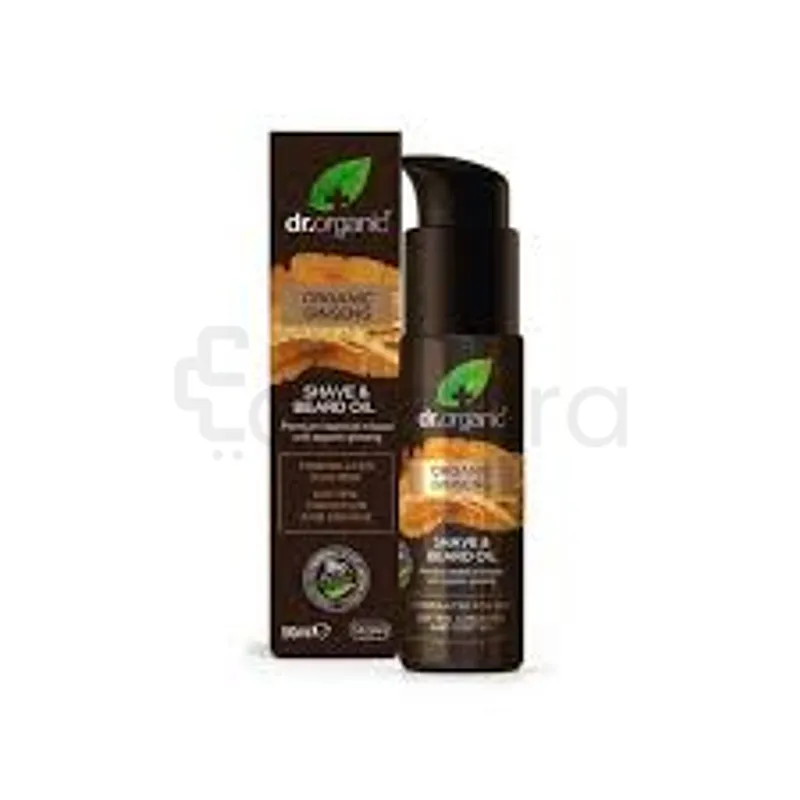 DR ORGANIC GINSENG HUILE DE RASAGE ET BARBE HOMME 50ML