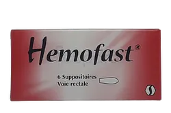 HEMOFAST BOITE DE 6 SUPPOSITOIRES