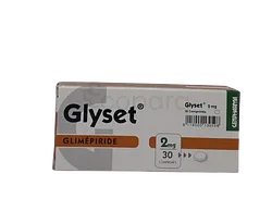 GLYSET 2MG BOITE DE 30 COMPRIMES