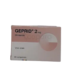 GEPRID 2MG BOITE DE 30 COMPRIMES