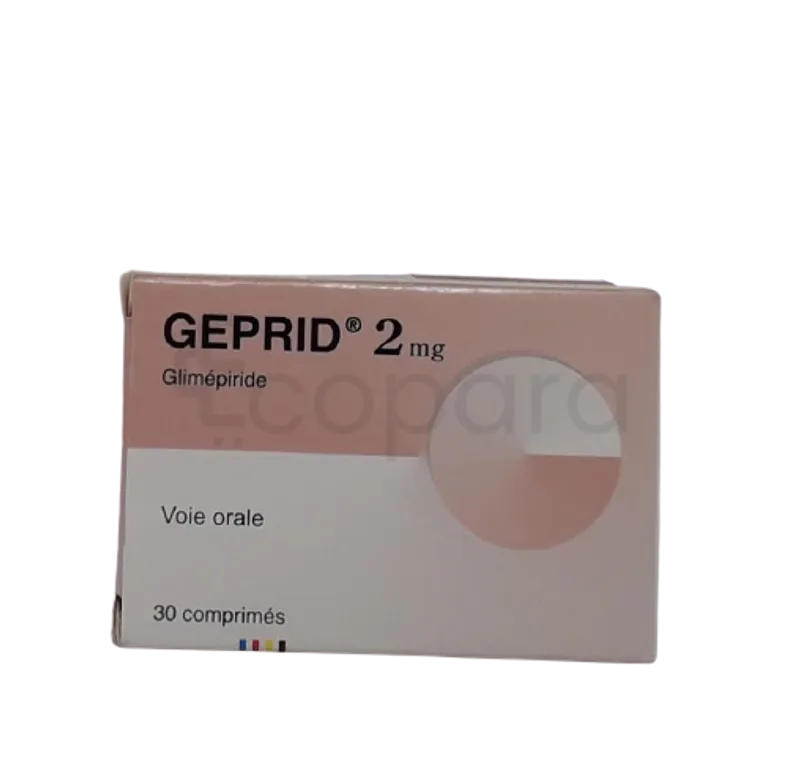 GEPRID 2MG BOITE DE 30 COMPRIMES