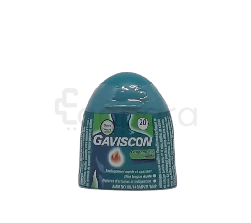 GAVISCON 250MG BOITE DE 20 COMPRIMES