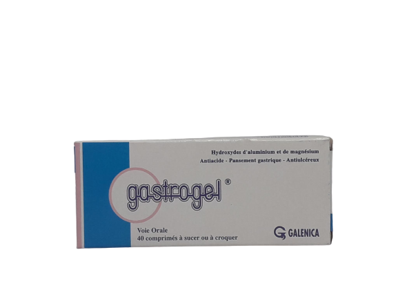 GASTROGEL BOITE DE 40 COMPRIMES