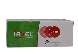 IRVEL 75MG BOITE DE 28 COMPRIMES