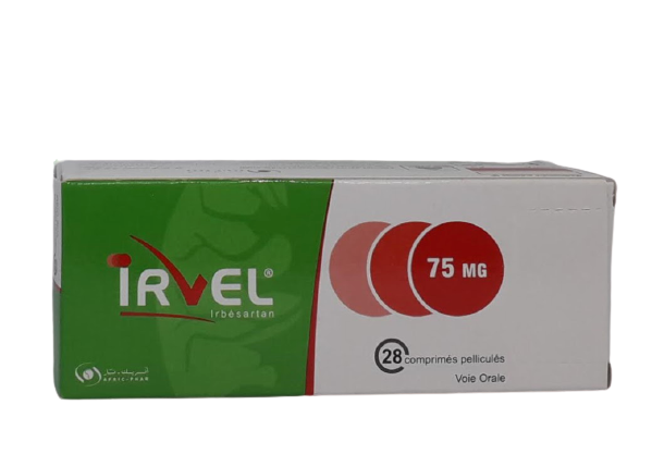 IRVEL 75MG BOITE DE 28 COMPRIMES
