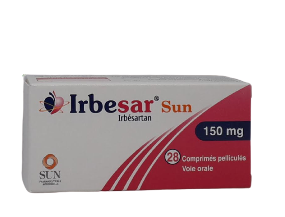 IRBESAR SUN 150MG BOITE DE 28 COMPRIMES