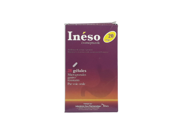 INESO 20MG BOITE DE 28 GELULES