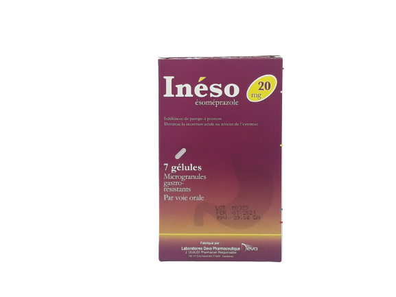 INESO 20MG BOITE DE 7 GELULES