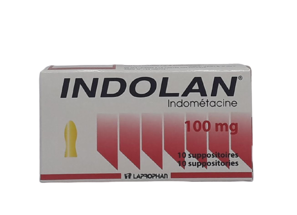 INDOLAN 100MG BOITE DE 10 SUPPOSITOIRES